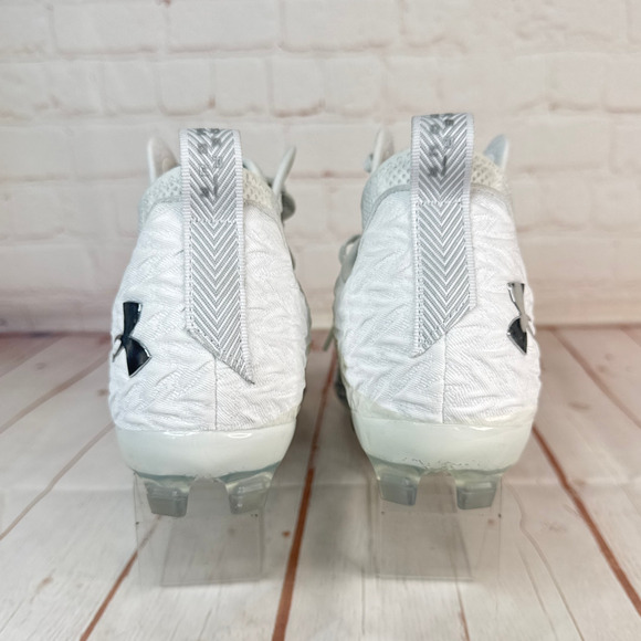 Under Armour Spotlight Clone 3.0 MC Football Cleats Mens Size 9.5 (3026334-100) - Picture 8 of 10